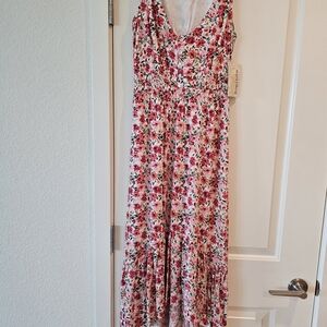 Rewind Vibrant Floral Dress